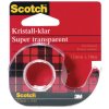 3M 600H1210 Tape Scotch® Crystal Clear 600 Transparent 10 m x 12 mm 1 pc