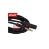 Przedłużacz jack 3,5 4-polowy 2m JKP51 Vitalco kabel slim wt-gn