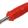 4 mm plug, solder connection, 1.5 mm², CAT O, red, 972518101