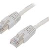 Patch cord F/UTP, Cat 5e, RJ45 wtyk z obu stron, linka, CCA, 1,5m PP22-1.5M