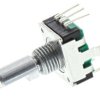 Enkoder mechaniczny obrotowy 18 imp/obr Płaski 6 mm Bourns THT