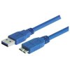 Kabel USB Złącze A USB Złącze B USB B dł. 1m Przewód USB USB 3.0