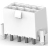 Pin header, 8 pole, pitch 4.2 mm, straight, natural, 2825261-8