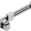 Siłownik liniowy elektryczny długość skoku 200mm obciążenie 50N Festo Napięcie wejściowe 24V dc Mikrosiłownik liniowy