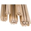 kwb 028014 Peg dowel pin 1m 14mm beech Wood with grooved ribs
