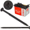 Wkręty Do Mocowania Płyt Karton Gips Do Podłoża Drewnianego 4,2X70 Wkręt-Met...
