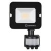 Projektor LED FLOOD COMPACT SENSOR V 10W 1000lm 4000K IP65 SYM 100 (z czujnikiem ruchu) czarny 3 LATA GWARANCJI 4058075575240