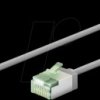 74346 Patch cable Cat.8,1 U/FTP super slim 1,0 m gray