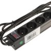 Listwa zasilająca do szaf RACK 10cali PD-4/R10/R 1.8m