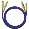 Oehlbach 2036 NF 1 Master RCA Audio Cable Blue Gold-Plated 3.00m