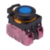 CW1L-M1E02Q3S Blue 12V illuminated Momentary Push Button Switch 2NC IP65 IDEC