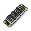 Gravity - wyświetlacz segmentowy 4-cyfrowy I2C - zielony - DFRobot DFR0645-G