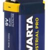BATERIA VARTA 9V ALKALICZNA INDUSTRIAL PRO 6F22
