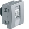 systo Gniazdo informatyczne z polem opisowym 1x RJ45 kat. 6 STP 2M alu WS226T HAGER