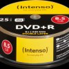 4311144 Intenso DVD+R 8.5 GB, 25-disc pack, double layer