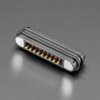 Adafruit DIY Magnetic Connector - Straight 9 Contact Pins - 2.2mm Pitch