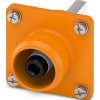 Connector, orange, 1500 VDC, 350 A, 95-120 mm², 1298082