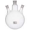 Glassco Round Bottom Flask Three Necks 2000ml Centre Neck 24/29 Angled 19/26