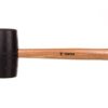 Młotek Gumowy 680G Śr. 63Mm Trzonek Drewniany 02A345