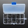Adafruit Black Nylon Machine Screw and Stand-off Set – M3 Thread