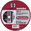 Metabo 616359000 Cutting Disc 125mm Steel/Stainless 10pcs Multipurpose
