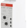 Timer Relay Szyna DIN 24 → 240 V ac, 24 → 48V dc SPDT 2-stykowy ABB SPDT 0.05 s → 100h 1SVR