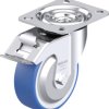 Blickle 948058 L-POTHS 100XR-FI-FA Rolka obrotowa z blachy stalowej Średnica koła: 100 mm Maksymalne obciążenie: 200 kg