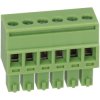 TruConnect 215409 3.81mm Female Pluggable Vertical 6 Way Terminal Block