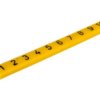 Oznacznik Przewodów Oz-0/1-10 Żółty E04zp-01020101100 /100Szt./