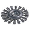 Wolfcraft 2701000 Wire Wheel Brush Stainless Steel ø 100mm