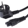 Power Cable Assembly złącze A: CEE 7/7 złącze B: IEC C5 2m 2,5 A 250 V 0,75 mm2 Czarny