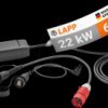 5555924002 Type 2 Charging Station 22kW,3-ph,32A, earthing contact & CEE