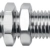 4 mm socket, solder connection, mounting Ø 6 mm, green, BU 403 NI / GN