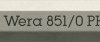 Bit krzyżakowy PH 00 Wera 851 Micro 05058120001 1 szt.