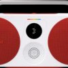 009091 Bluetooth speaker, P3 music player, red and white