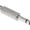 WTYK JACK 6,3mm STEREO METAL (GRAWEROWANY) (ZLJACK WT63STE-METGR)