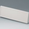 Sloping control panel, ABS, (L x W) 214.3 x 62.5 mm, gray white, B3123167