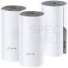 Router, access point WiFi Mesh bezprzewodowy (867 Mb/s 5GHz, 300Mb/s 2,4GHz) TP-Link DECO E4 AC1200 zestaw 3 sztuk