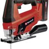 Einhell TC-JS 18 Li (1x2,5 Ah) Wyrzynarka akumulatorowa 4321228 zaw. walizkę, zaw. ładowarkę, zaw. akumulator 18 V 2.5 A