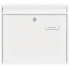 Burg Wächter 61120 MAIL 5877 Letterbox Steel White C4 Slot 2 Keys