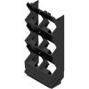 Side element, PA, (W x H x D) 45 x 22.8 x 105.3 mm, black, for OMNIMATE enclosure, 1137730000