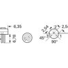 Bourns 3329H-1-201LF Trymer cermet liniowa 0.5 W 200 Ω 240 ° 260 ° 1 szt.
