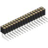 Socket header, 34 pole, pitch 2 mm, angled, BLY 4 34