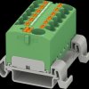 3273754 PTFIX 10/12X4-NS35A GN - distribution block