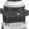 Zawór regulacyjny pneumatyczny Pneumatic Relay z przyciskiem G 1/8 SMC 1/8in 3 portowy
