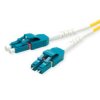 Kabel Światłowodowy Roline Duplex, Jednomodowy 9/125Μm Os2, Lc/Lc, Żółty, 0,5 M