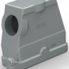 Housing, size HB16, die-cast aluminum, M40, angled, screw locking, IP68, T1910161140-009