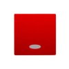 SIMON BASIC Klawisz pojedynczy z oczkiem do wyłączników/przycisków z podświetleniem czerwony BMKW1L/22 KONTAKT SIMON