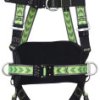 Pas przeciwupadkowy Przód, Tył, Boki Attachment Klatka piersiowa, Noga, Ramię Z pasem KRATOS SAFETY S/M/L 140kg