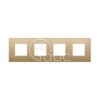 Ramka ozdobna 8M (2+2+2+2x71) techno matt gold, 19669.78